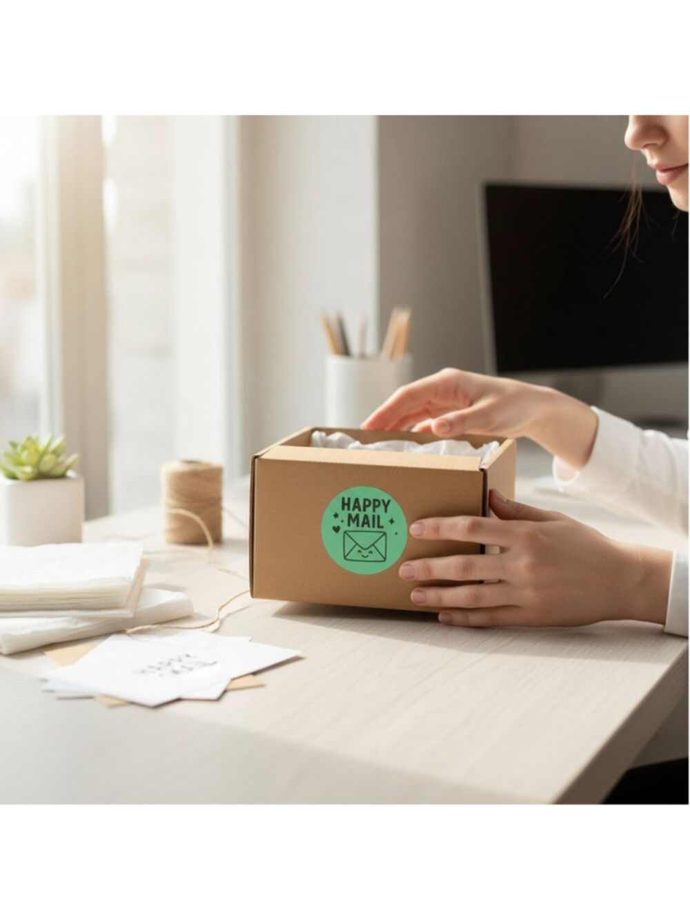 200 Small Business Packaging Sticker Bundle | Assorted Sticker Bundle - Picture 3 of 6
